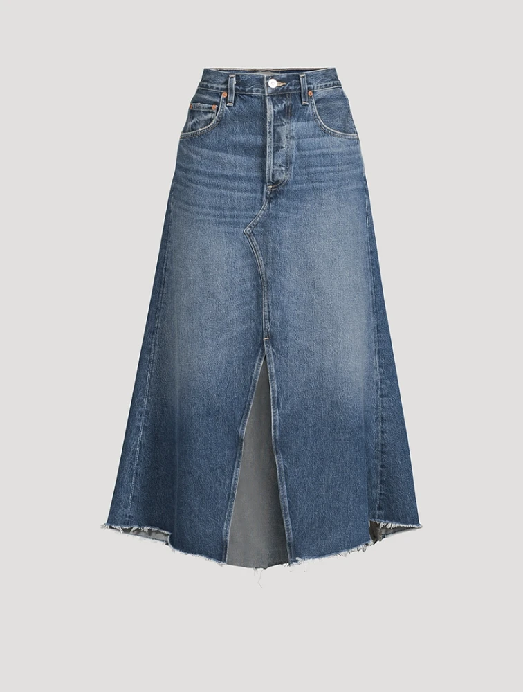 Mina Denim Maxi Skirt