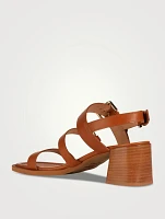 Rosemarie Leather Slingback Sandals