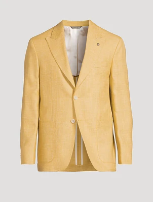 Marco Wool Silk And Linen Jacket