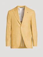 Marco Wool Silk And Linen Jacket