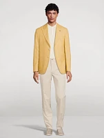Marco Wool Silk And Linen Jacket