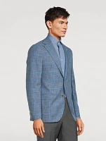 Midland Cotton and Wool Jacket Plaid Print