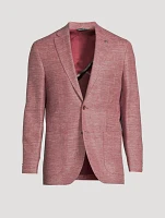 Hampton Wool And Linen Stretch Jacket