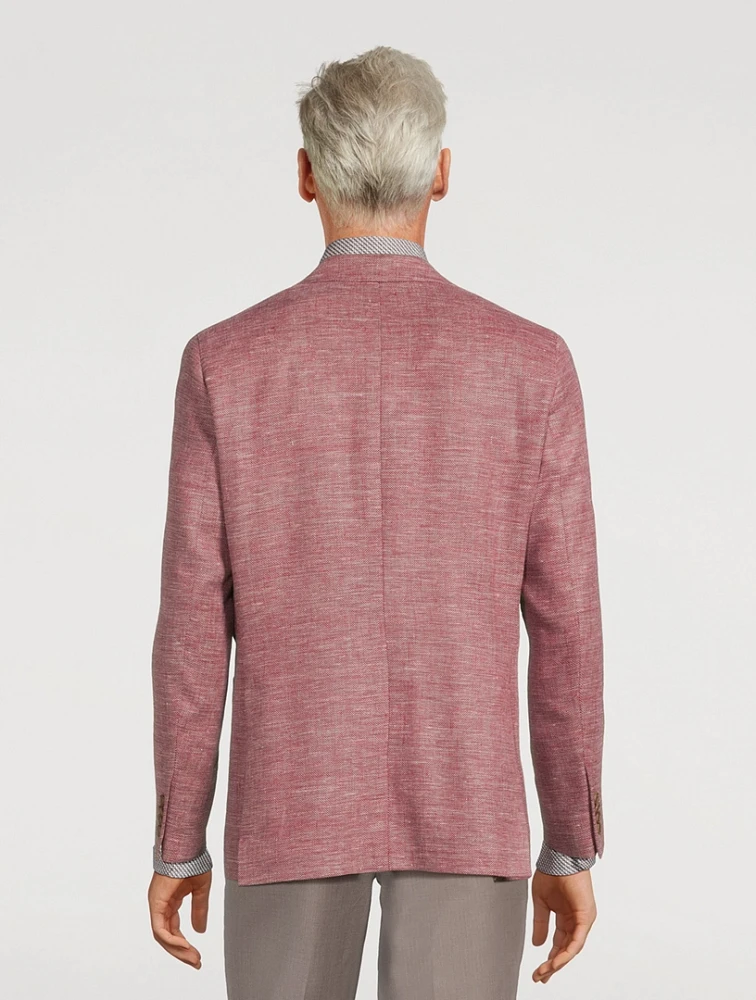 Hampton Wool And Linen Stretch Jacket
