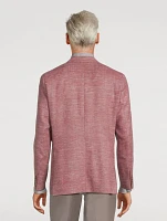 Hampton Wool And Linen Stretch Jacket
