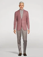 Hampton Wool And Linen Stretch Jacket