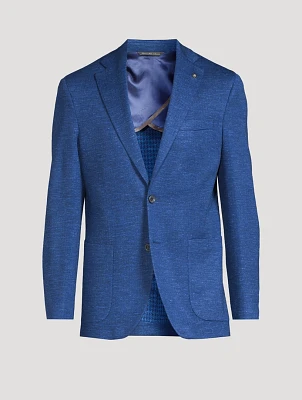 Hartford Wool Silk And Linen Jacket