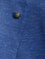 Hartford Wool Silk And Linen Jacket