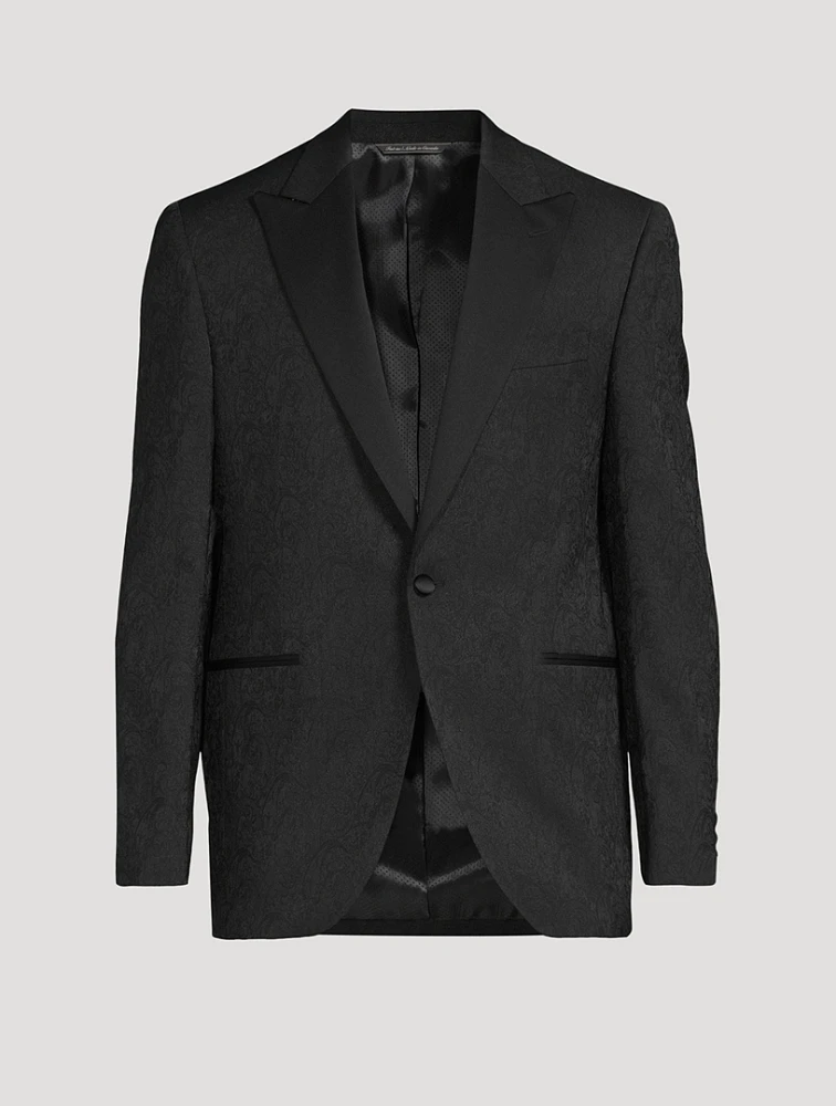 Elwood Wool-Blend Tuxedo Jacket