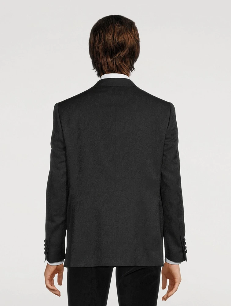 Elwood Wool-Blend Tuxedo Jacket