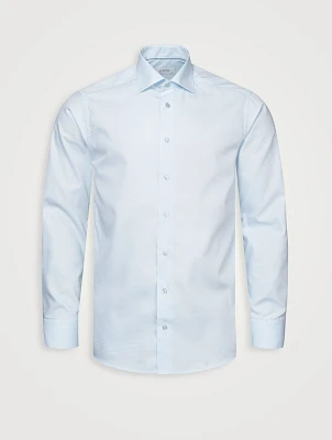 Slim Fit Elevated Pique Shirt