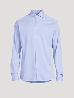 Slim Fit Solid 4Flex Shirt