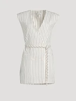 Harley Sleeveless Blazer Dress