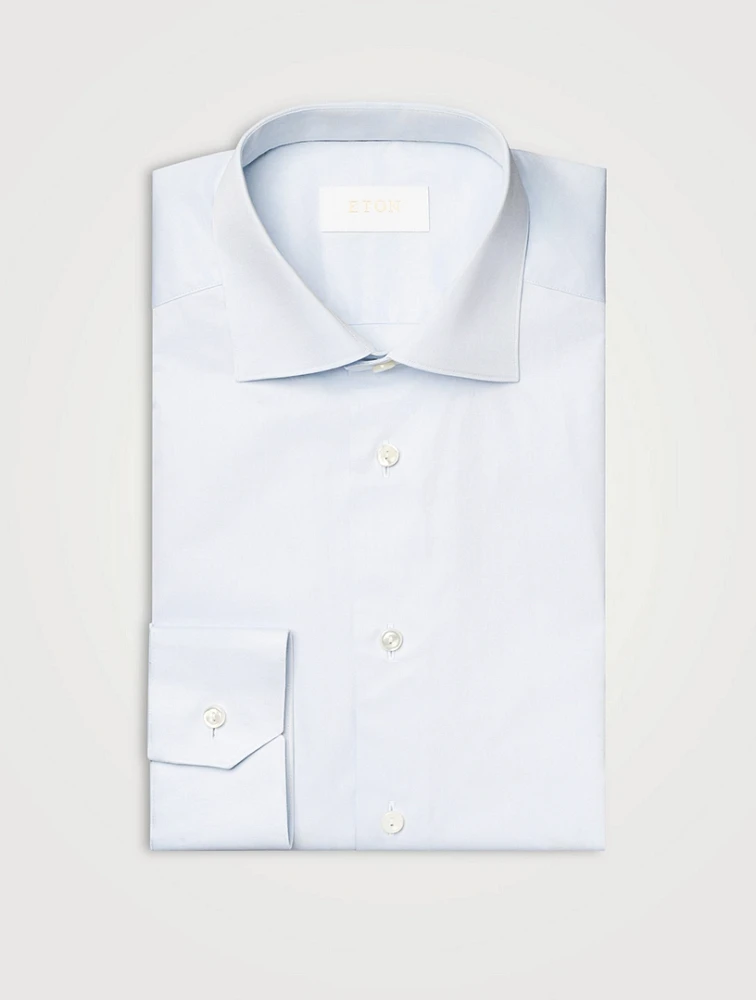 Slim Fit Elevated Twill Shirt