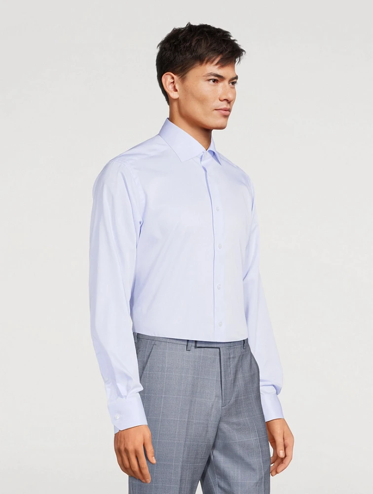 Contemporary Fit Twill Elevated Shirt