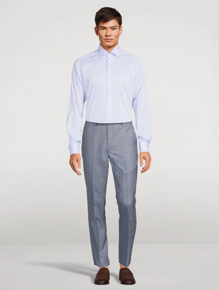 Contemporary Fit Twill Elevated Shirt