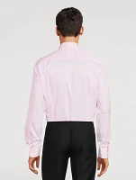 Contemporary Fit Solid Elevated Twill Shirt