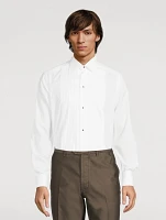 Contemporary Fit Pleated Bib Formal Shirt