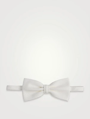 White Piqué Bow Tie