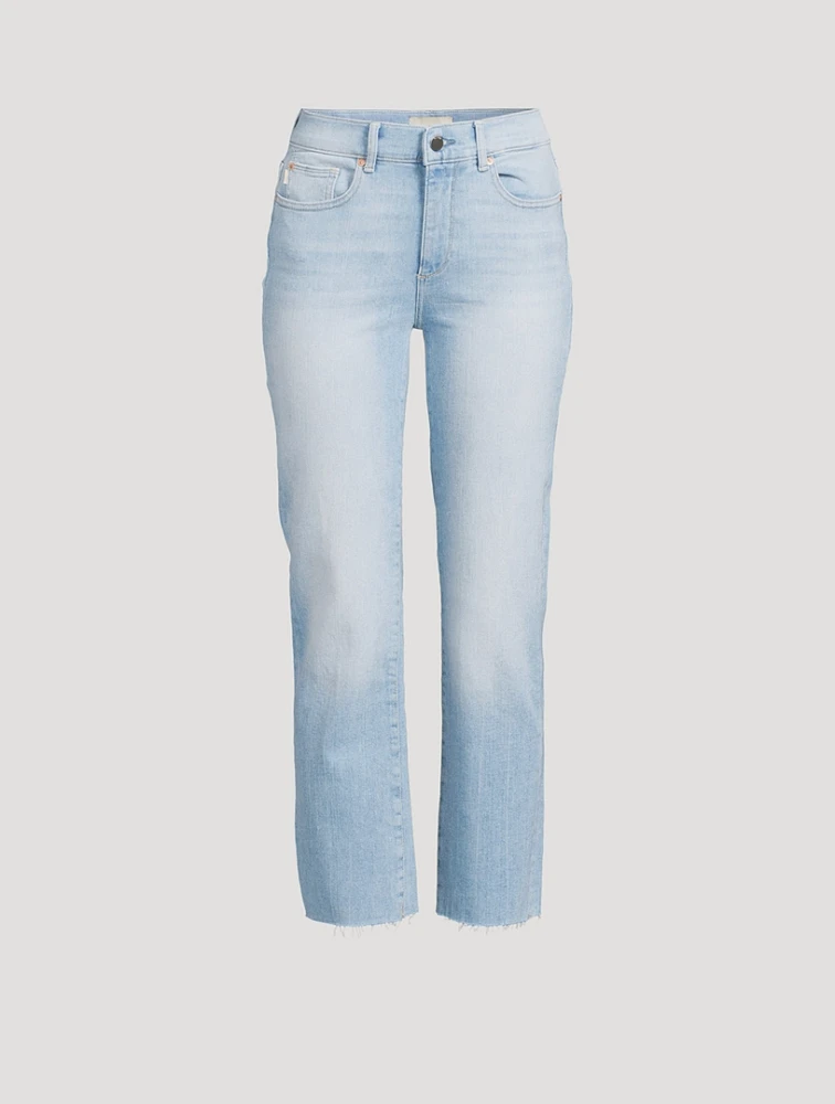Mara Straight Ankle Jeans