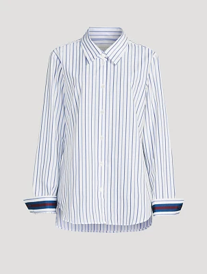 Celina Shirt Stripe Print