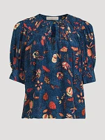 Shea Top Batik Print