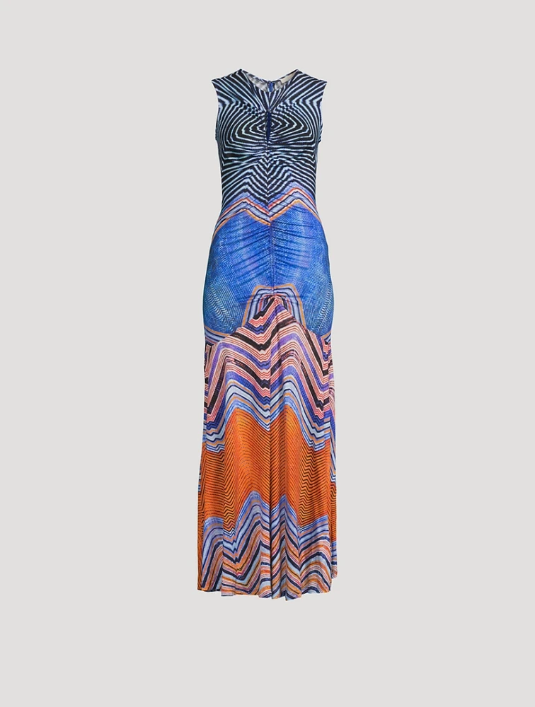 Isabelle Printed Maxi Dress