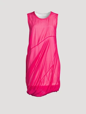 Silk Jersey Bubble Dress