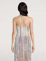 Fringe Halter Top