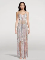 Fringe Halter Top