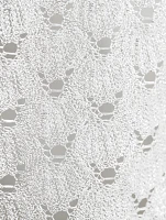 Lace-Effect Mini Dress With Chain Straps