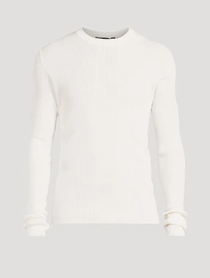 Silk Slim-Fit Sweater