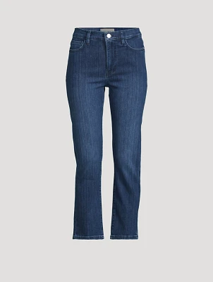 Le High Straight-Leg Jeans