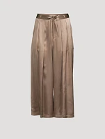 Silk Trouser Pants