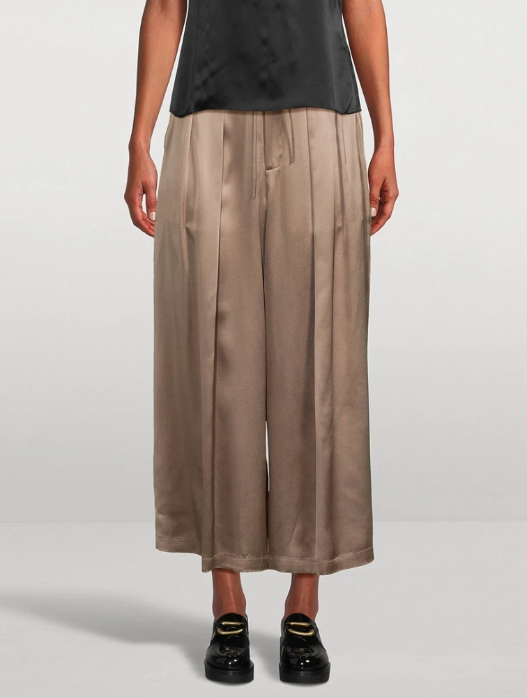 Silk Trouser Pants