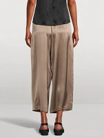 Silk Trouser Pants