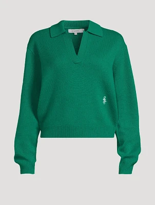 SRC Cashmere Polo Sweater