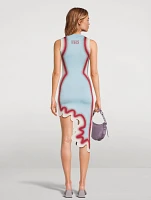Brooklyn Wavy Asymmetric Dress