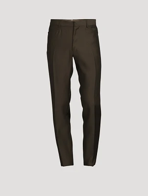 Atticus Wool And Silk Pants