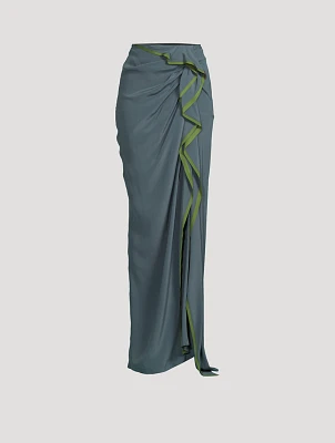 Sinas Draped Maxi Skirt