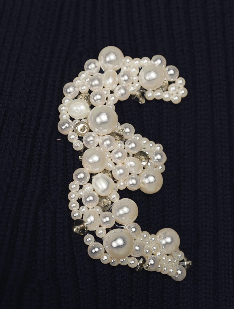 Embellished Cropped Cardigan