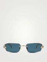 Panthère De Cartier Rectangular Sunglasses