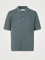 Saleon Cotton And Linen Polo