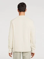 Saenzo Cotton And Nylon Cardigan