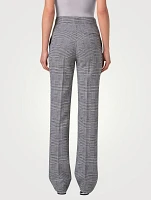 Chio Wool Straight-Leg Pants