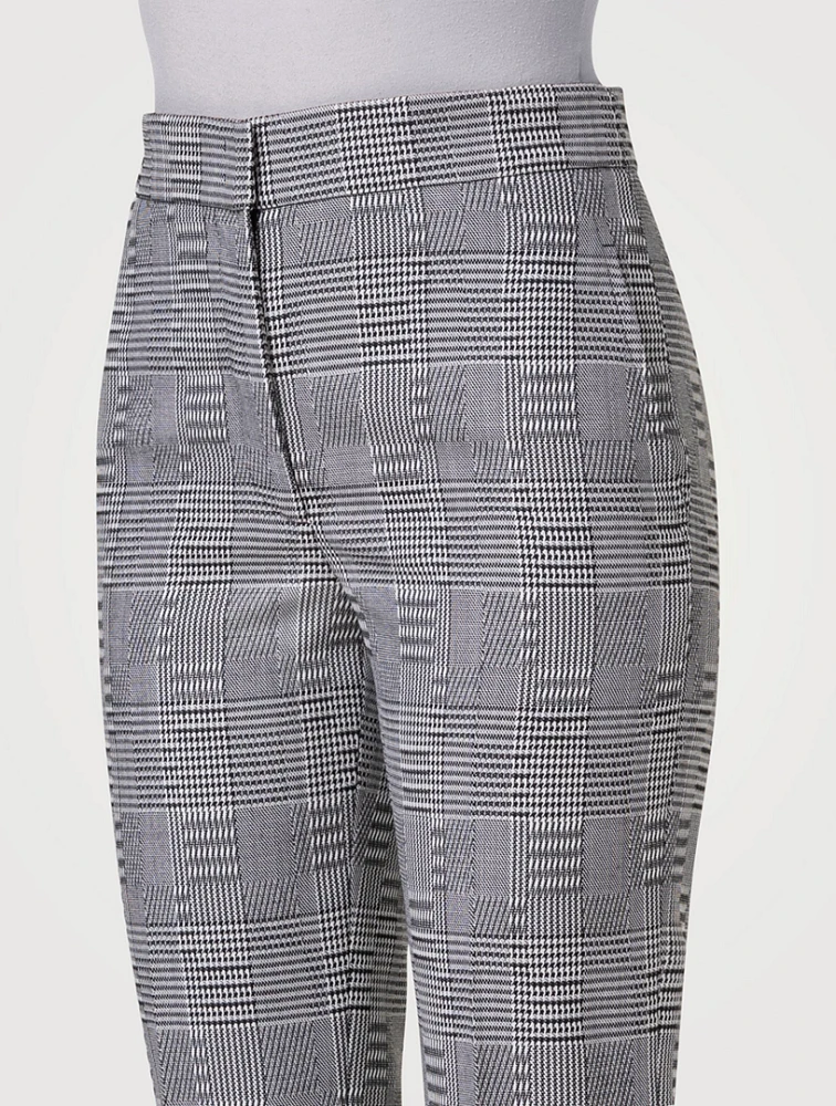 Chio Wool Straight-Leg Pants