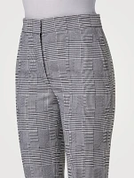 Chio Wool Straight-Leg Pants