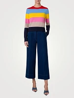 Colour block Wool Sweater