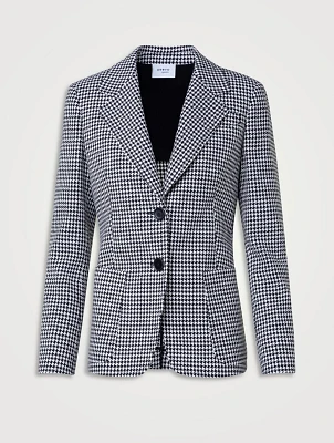 Houndstooth Blazer