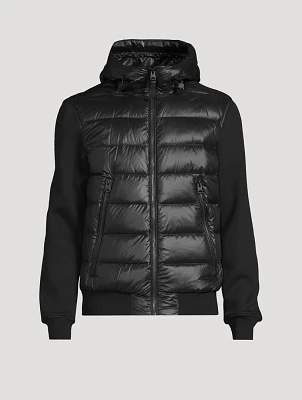 Frank-R Hybrid Nylon Down Jacket